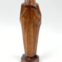 Medinė skulptūra ” Šventasis” 11x11x34 cm
