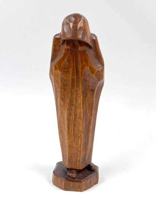 Medinė skulptūra ” Šventasis” 11x11x34 cm