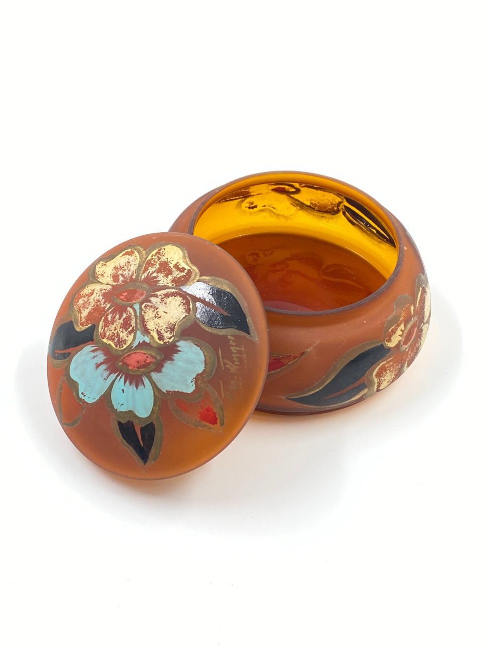 DJ0191-dezutes-5 Stiklinė dekoruota dėžutė 14x14x8 cm