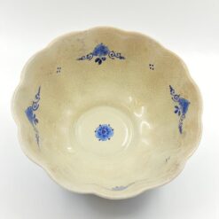 Keramikinis “Delft” rankų darbo tapybos dubuo 30x30x14 cm