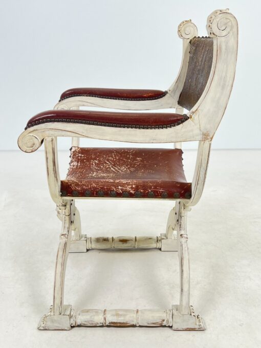 Baroko stiliaus krėslas 63x66x102 cm, 47 cm