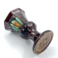 Keramikinė “Faiencerie Thulin” vaza 10x10x16 cm