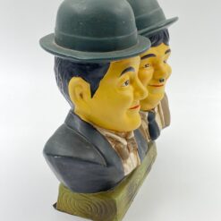Laurel ir Hardy (komikų duetas) biustas – statula iš gipso 16x31x30 cm
