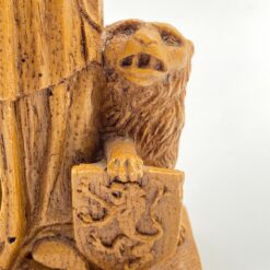 Švč. Mergelės Marijos su Kūdikėliu Jėzumi gipso statula 6x10x25 cm