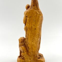 Švč. Mergelės Marijos su Kūdikėliu Jėzumi gipso statula 6x10x25 cm