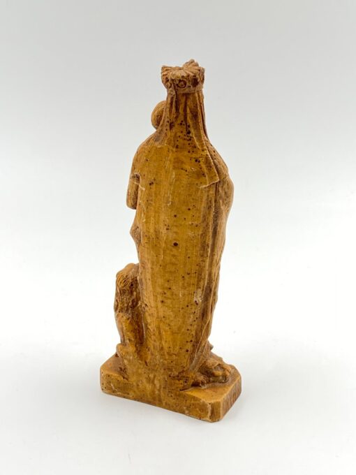 Švč. Mergelės Marijos su Kūdikėliu Jėzumi gipso statula 6x10x25 cm