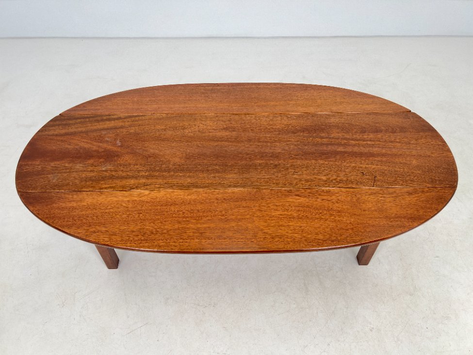 DJ0239-staliukai-5 Raudonmedžio staliukas atlenkiamais šonais 39+(2×22)x150x52 cm