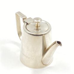 Sidabruoto metalo arbatinukas (300 ml) 8x16x12 cm