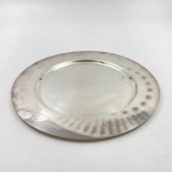 “Wiskemann” sidabruoto metalo lėkštė 29x29x1 cm