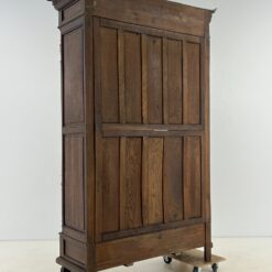 Senovinė ąžuolinė knygų spinta 54x144x224 cm
