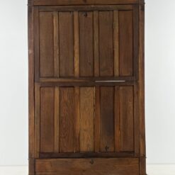 Senovinė ąžuolinė knygų spinta 54x144x224 cm