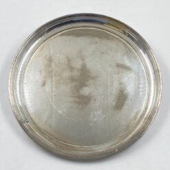 Metalinis apvalus padėklas 35x35x2,5 cm