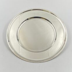 “BMF” sidabruoto metalo lėkštė 32x32x1,5 cm