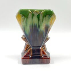 Keramikinė “Faiencerie Thulin” vaza 9,5x14x19 cm