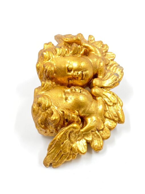 Pakabinama sieninė gipso dekoracija “Angelai” 5×22,5×14 cm
