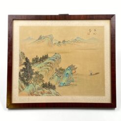 Rytietiškas paveikslas ant šilko 1,5x35x30 cm