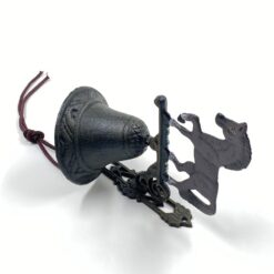 Ketaus sieninis varpas “Žirgas” 13x10x47 cm