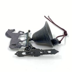 Ketaus sieninis varpas “Žirgas” 13x10x47 cm