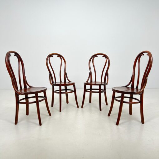 Thonet stiliaus medinių kėdžių 4 vnt. komplektas 46x46x101 cm, 47 cm