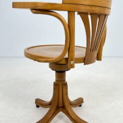 Thonet stiliaus medinis sukamas darbo krėslas 55x61x85 cm, 52 cm