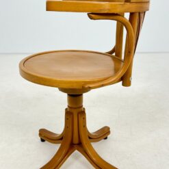 Thonet stiliaus medinis sukamas darbo krėslas 55x61x85 cm, 52 cm
