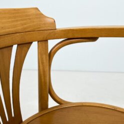 Thonet stiliaus medinis sukamas darbo krėslas 55x61x85 cm, 52 cm