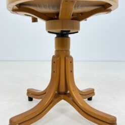 Thonet stiliaus medinis sukamas darbo krėslas 55x61x85 cm, 52 cm