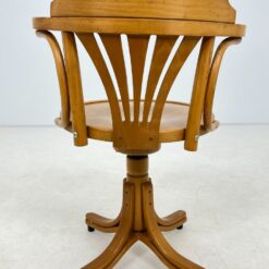 Thonet stiliaus medinis sukamas darbo krėslas 55x61x85 cm, 52 cm