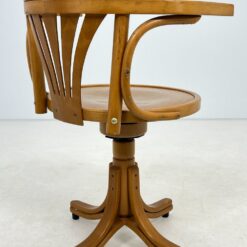 Thonet stiliaus medinis sukamas darbo krėslas 55x61x85 cm, 52 cm