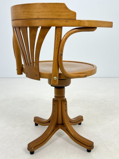 Thonet stiliaus medinis sukamas darbo krėslas 55x61x85 cm, 52 cm
