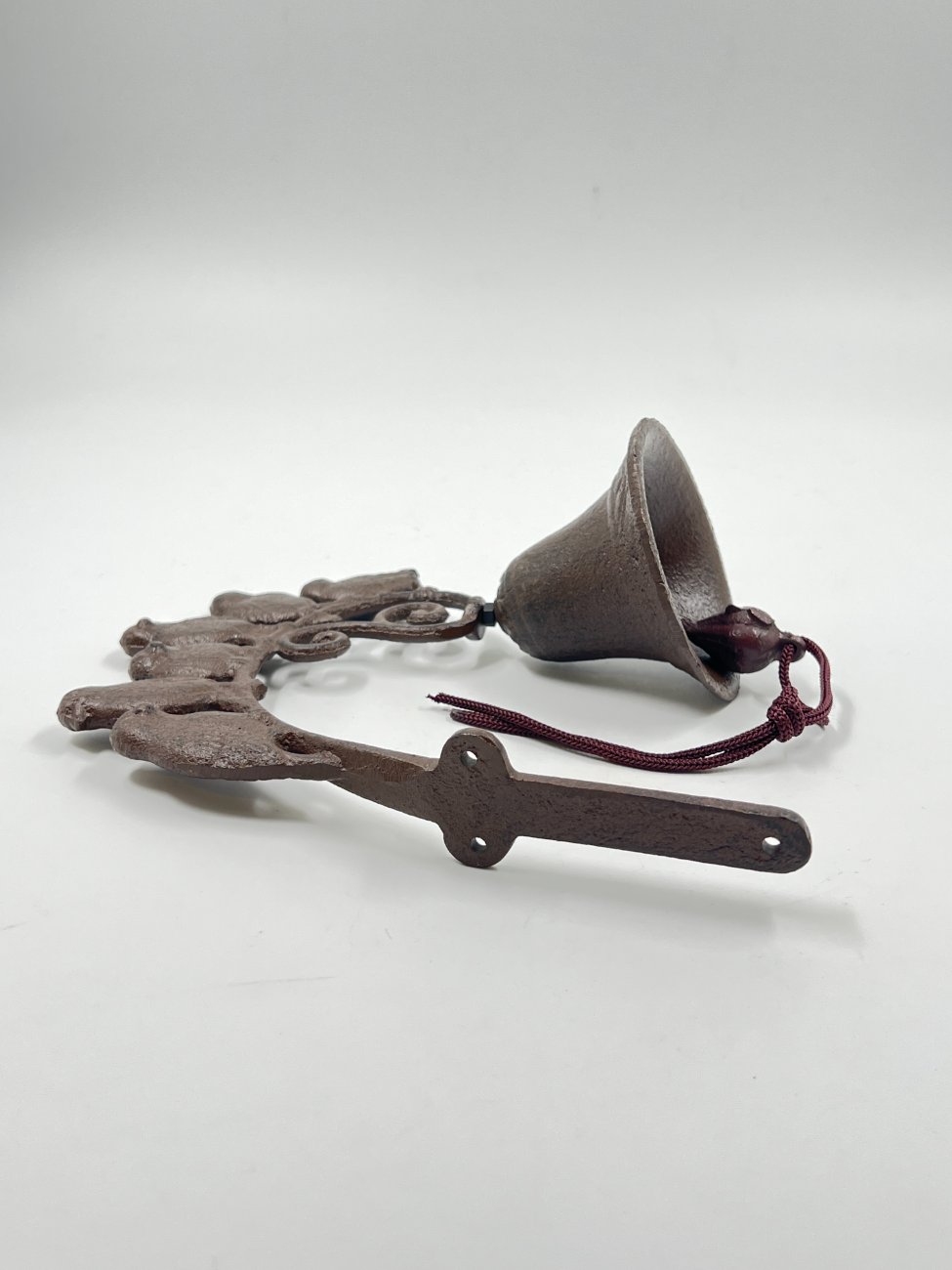 HM0473-interjero-ir-apdailos-detales-8 Sieninis varpas iš ketaus “Paukščiai” 19×9,5×41 cm