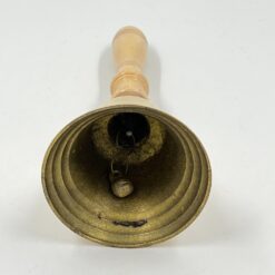 Žalvarinis varpas medine rankena 11,5×11,5×29 cm