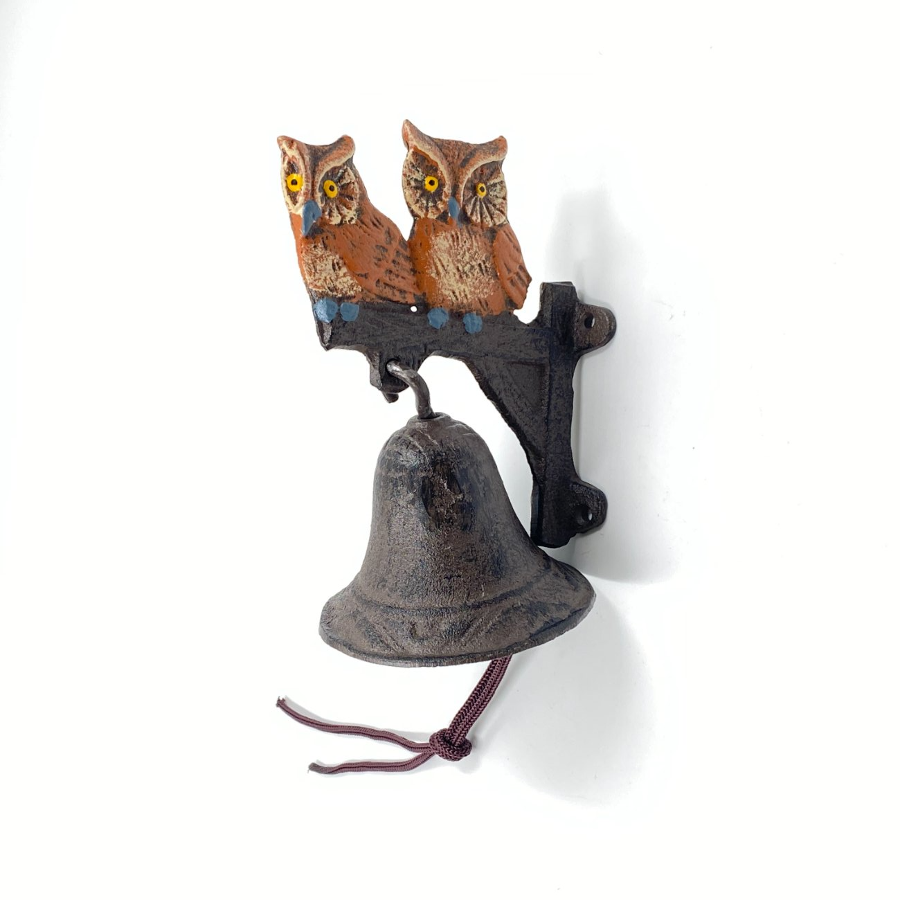 HM0491-interjero-ir-apdailos-detales-0 Ketaus sieninis varpas “Pelėdos” 13×9,5×40 cm