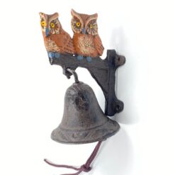 Ketaus sieninis varpas “Pelėdos” 13×9,5×40 cm