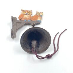 Ketaus sieninis varpas “Pelėdos” 13×9,5×40 cm