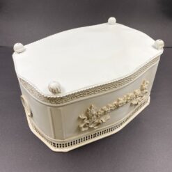 Metalinis vazonas su rankenėlėmis 25x35x19 cm