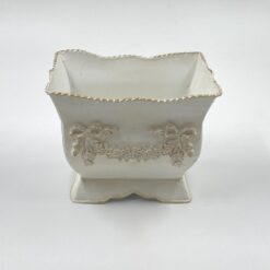 Metalinis vazonas su rankenėlėmis 11,5x17x14 cm