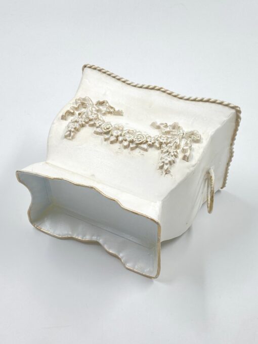 Metalinis vazonas su rankenėlėmis 11,5x17x14 cm