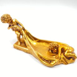 Polirezino statula su angelų skulptūromis 14x37x15 cm