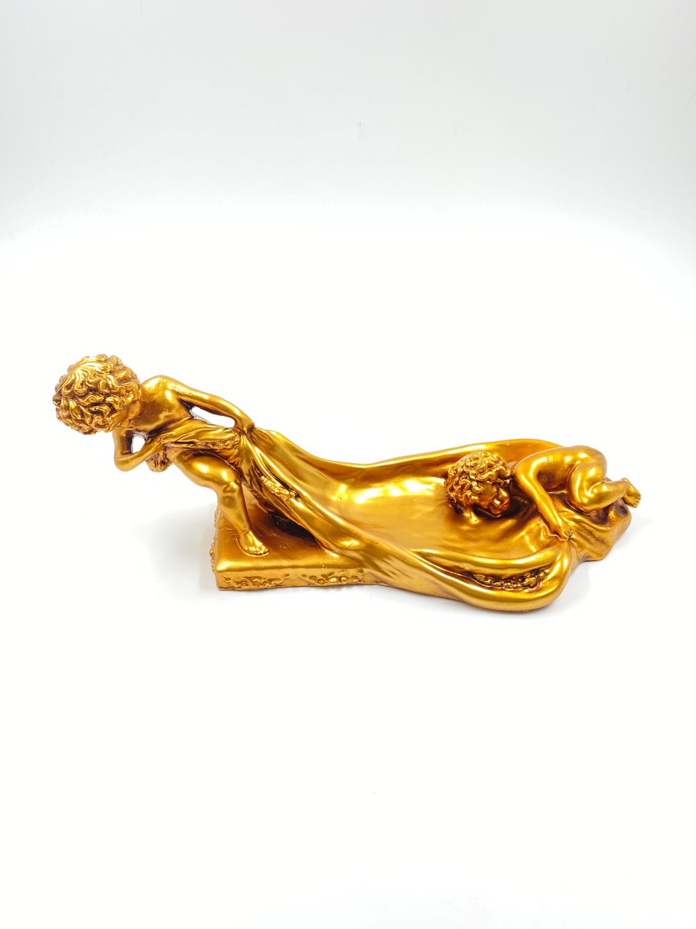 HM0514-kita-4 Polirezino statula su angelų skulptūromis 14x37x15 cm