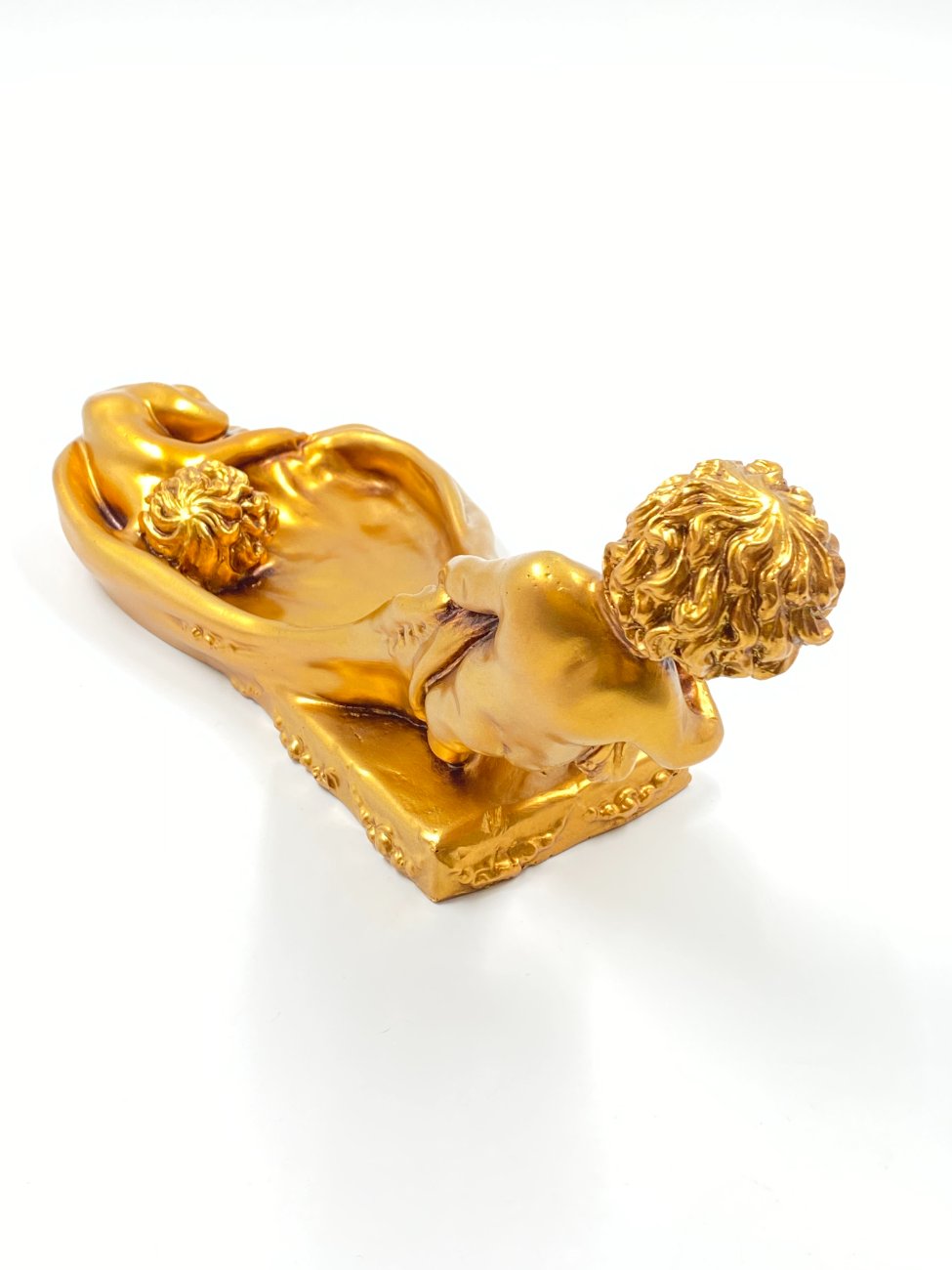 HM0514-kita-7 Polirezino statula su angelų skulptūromis 14x37x15 cm