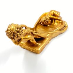 Polirezino statula su angelų skulptūromis 14x37x15 cm