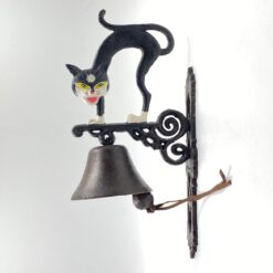 Ketaus sieninis varpas "Katinas" 23x14x44 cm