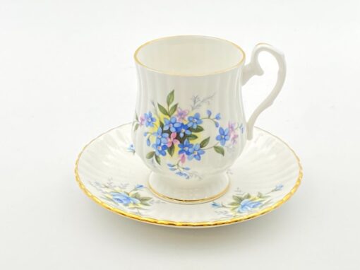 Porcelianinis “Royal Arden” puodelis (150 ml) 7×8,5×9 cm su lėkštute 13x13x2 cm