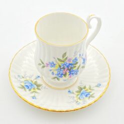 Porcelianinis “Royal Arden” puodelis (150 ml) 7×8,5×9 cm su lėkštute 13x13x2 cm