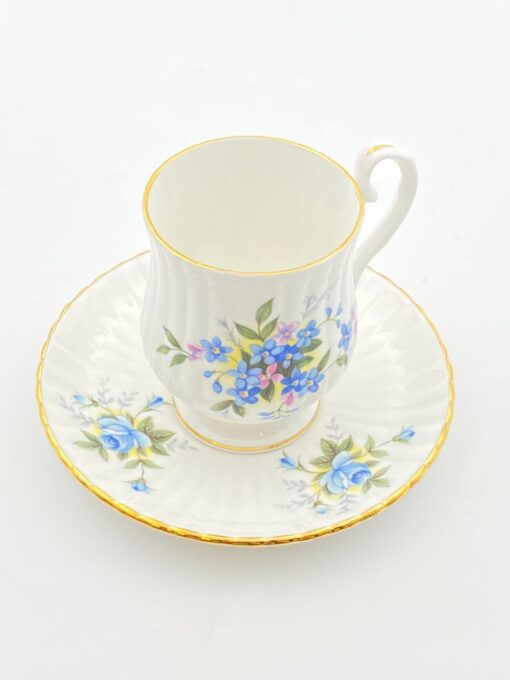 Porcelianinis “Royal Arden” puodelis (150 ml) 7×8,5×9 cm su lėkštute 13x13x2 cm