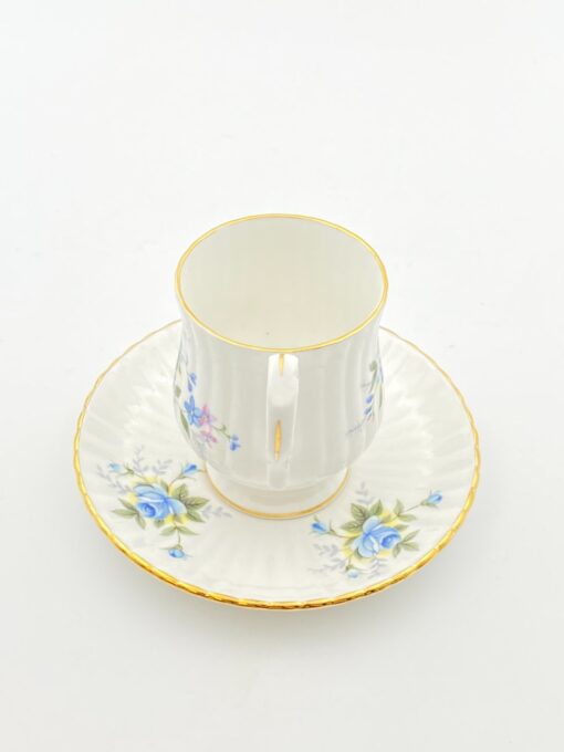 Porcelianinis “Royal Arden” puodelis (150 ml) 7×8,5×9 cm su lėkštute 13x13x2 cm