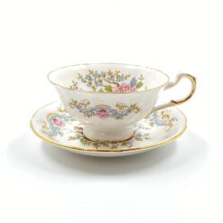 Porcelianinis “Royal Standard” puodelis (180 ml) 10,5x13x6 cm su lėkštute 14x14x2,5 cm