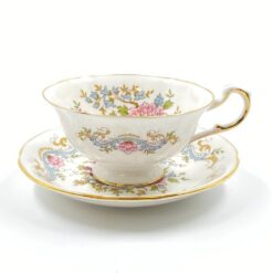 Porcelianinis “Royal Standard” puodelis (180 ml) 10,5x13x6 cm su lėkštute 14x14x2,5 cm