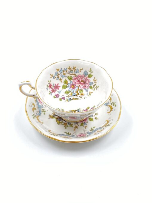 Porcelianinis “Royal Standard” puodelis (180 ml) 10,5x13x6 cm su lėkštute 14x14x2,5 cm